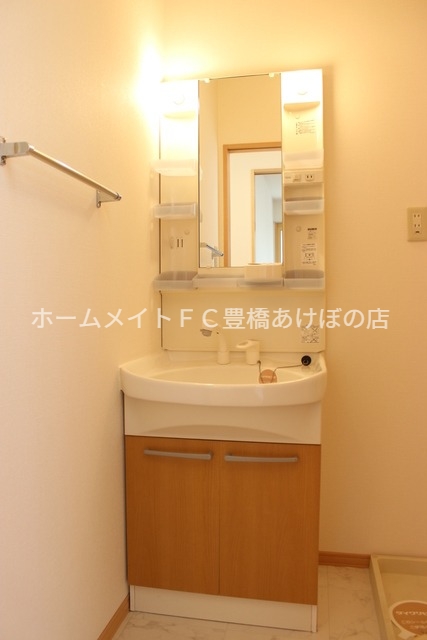 洗面設備　同型別部屋