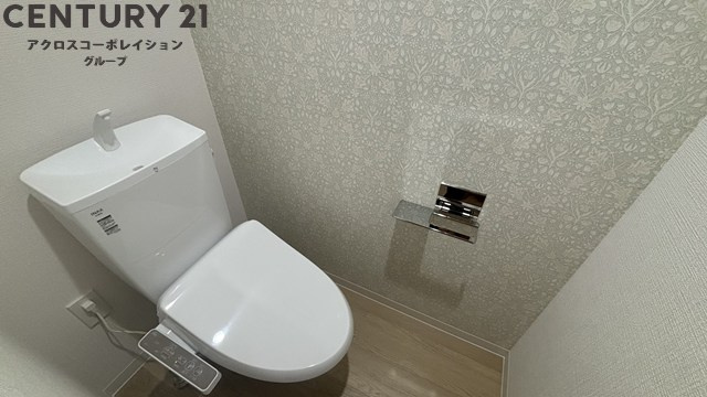 トイレ　ウォシュレット付きのトイレです！