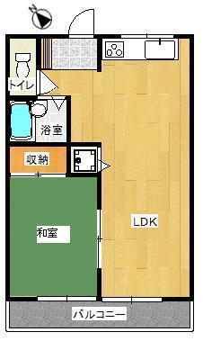 グリーンライフ Iの間取り写真