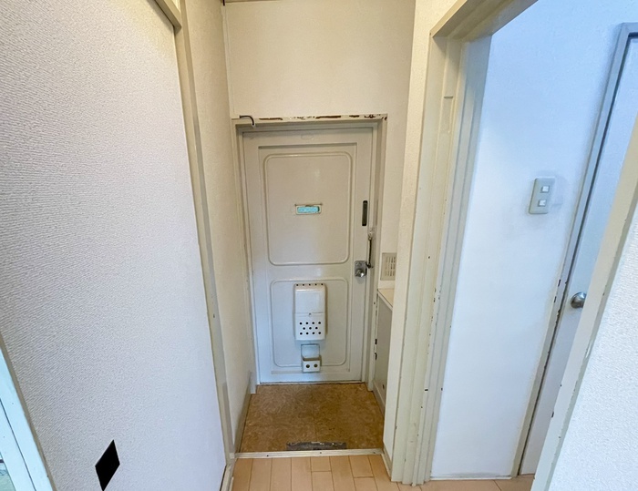 ビスタ桃谷の玄関写真
