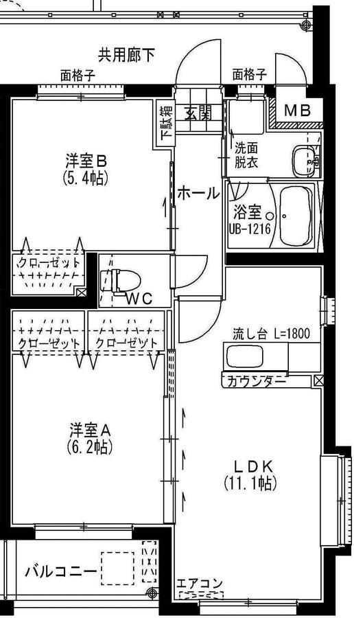 ＪＲ日豊本線 宮崎駅 徒歩27分 4階建 築15年の間取り写真