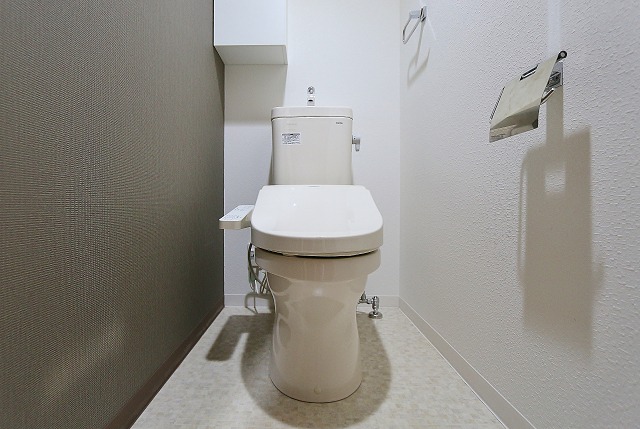 地下鉄空港線 祇園駅 徒歩12分 10階建 築3年のトイレ写真