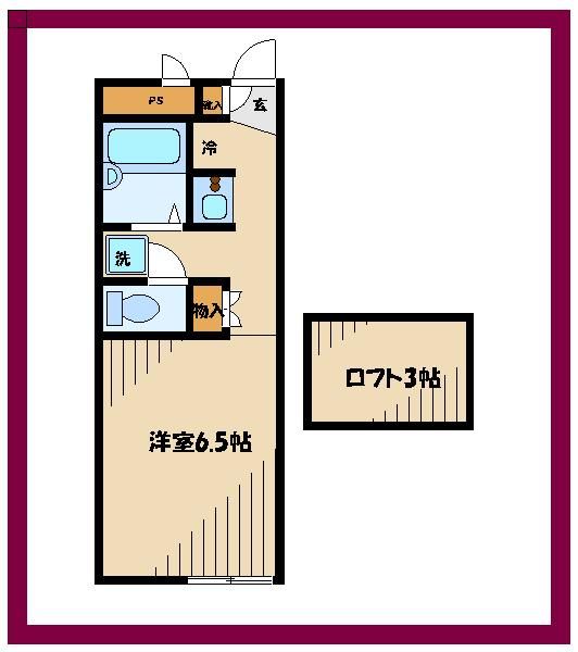 レオパレスヒロの間取り写真