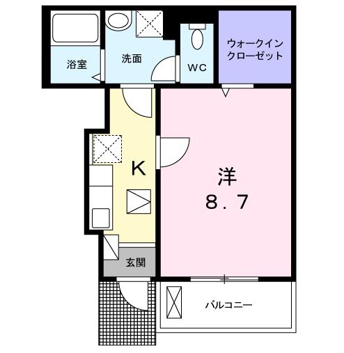 グランツYH IIの間取り写真