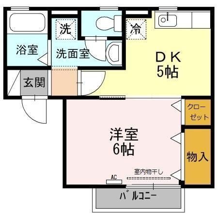ファンテールAの間取り写真