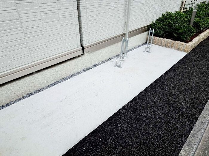 駐車場　駐輪場です