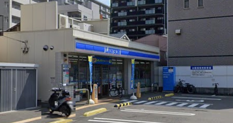 コンビニ　ローソン大阪本庄東三丁目店（コンビニ）まで414m