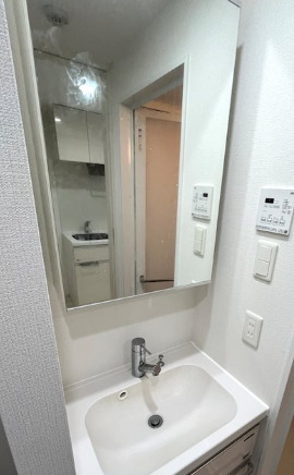 洗面設備　別タイプ部屋　参考写真です