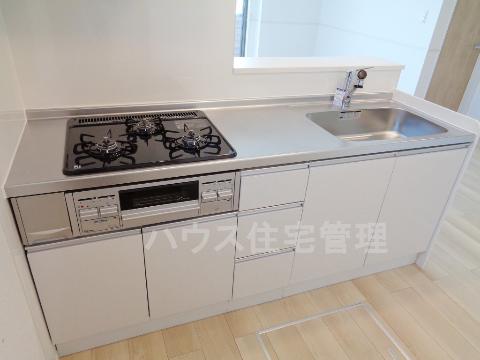 阪急京都線 茨木市駅 徒歩39分 2階建 築4年のキッチン写真