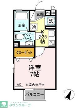 パークヒルズの間取り写真