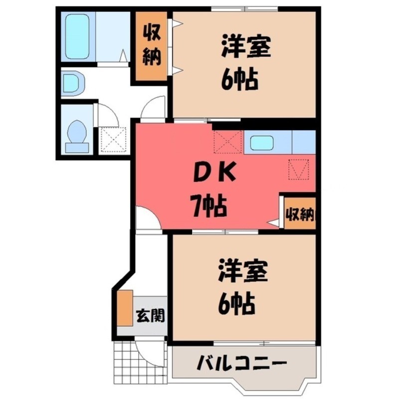 マノワール Aの間取り写真