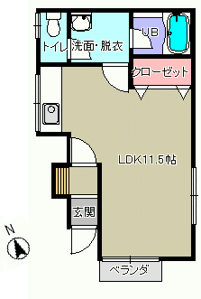 ピコハウスYの間取り