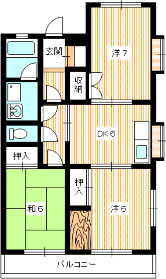 エトあールの間取り