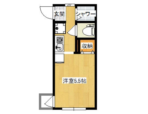 東京都板橋区徳丸１（アパート）の賃貸物件の間取り