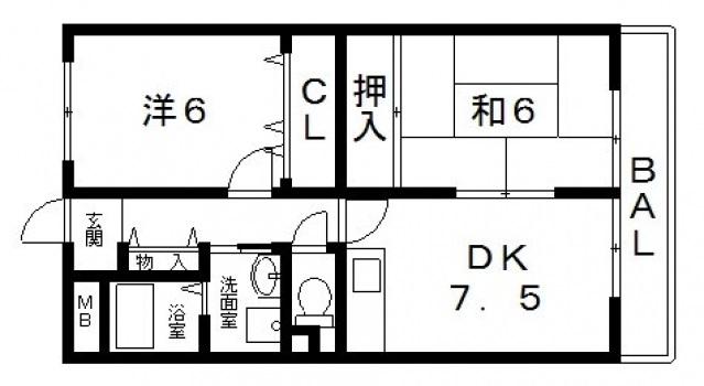 きさらぎ旭ケ丘メゾン_間取り_0