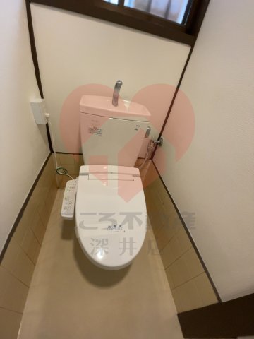 【堺市東区北野田貸家のトイレ】