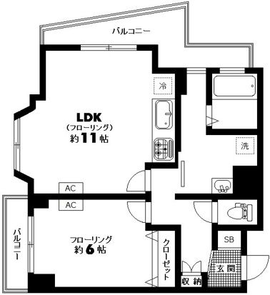 ファースト浅賀の間取り