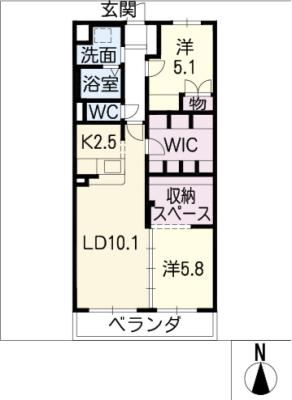 ワイズ東畑の間取り