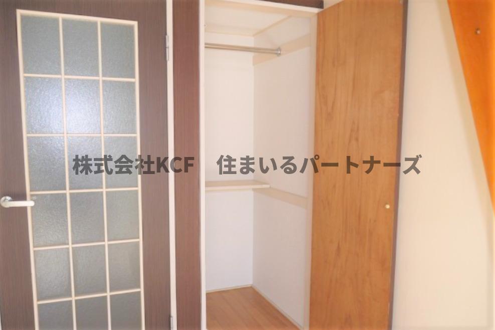 収納　十分な収納スペースがあります