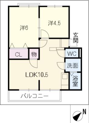 パークシティみどりＡ・Ｂ棟の間取り