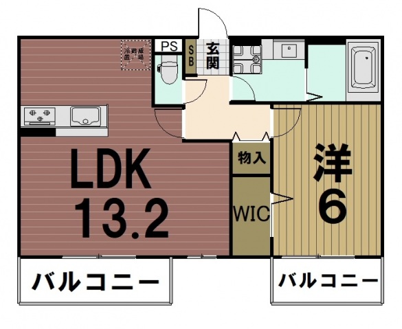 コアンボヌールの間取り