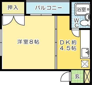 ルアーナ門司の間取り