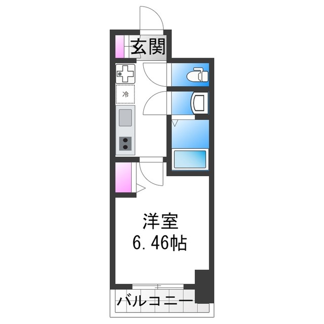 住之江公園レジデンスの間取り