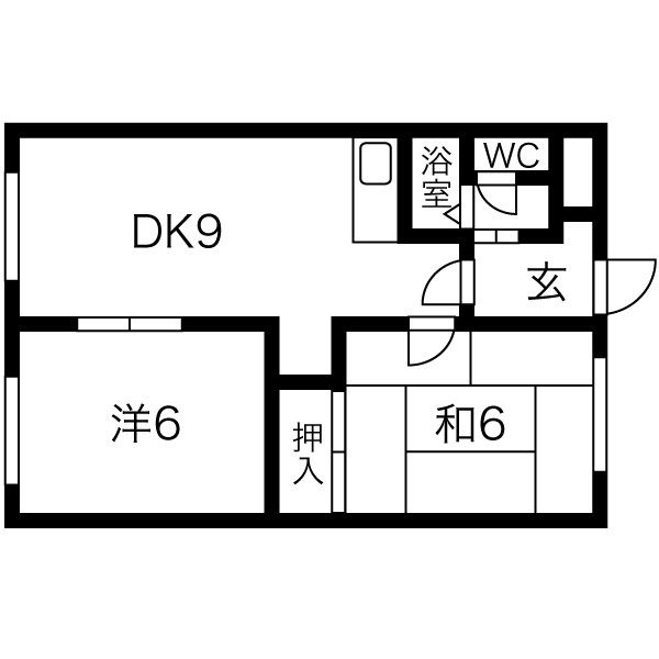 ラフォーレ３６の間取り