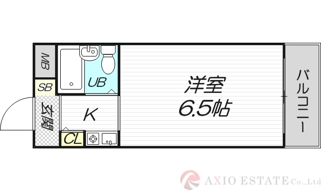 朝日プラザアクシス東淀川の間取り