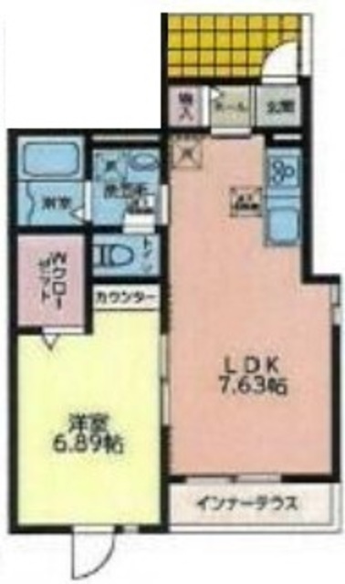 コンドレア池袋 B棟の間取り