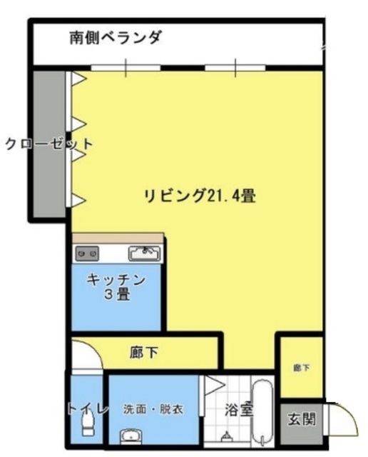 根岸プラザの間取り