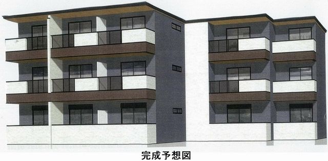 【下池田町１丁目アパート（０２７５９３３０１）の建物外観】