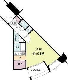 フォレステージュ江坂垂水町の間取り