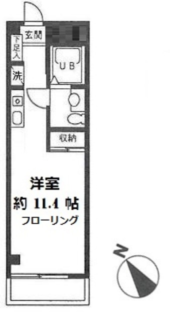 デザイナーズハウス燦の間取り