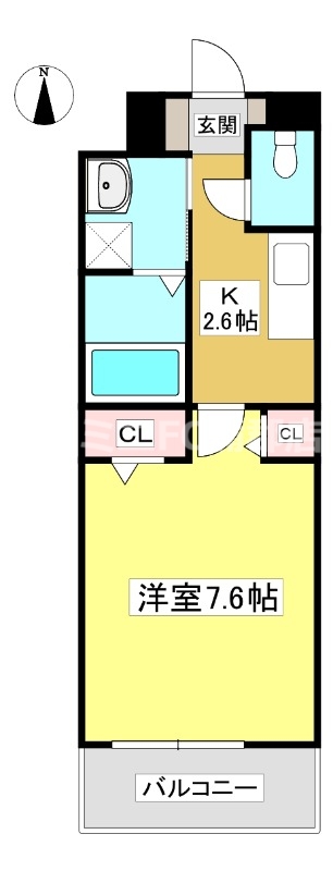 スマイル７２の間取り