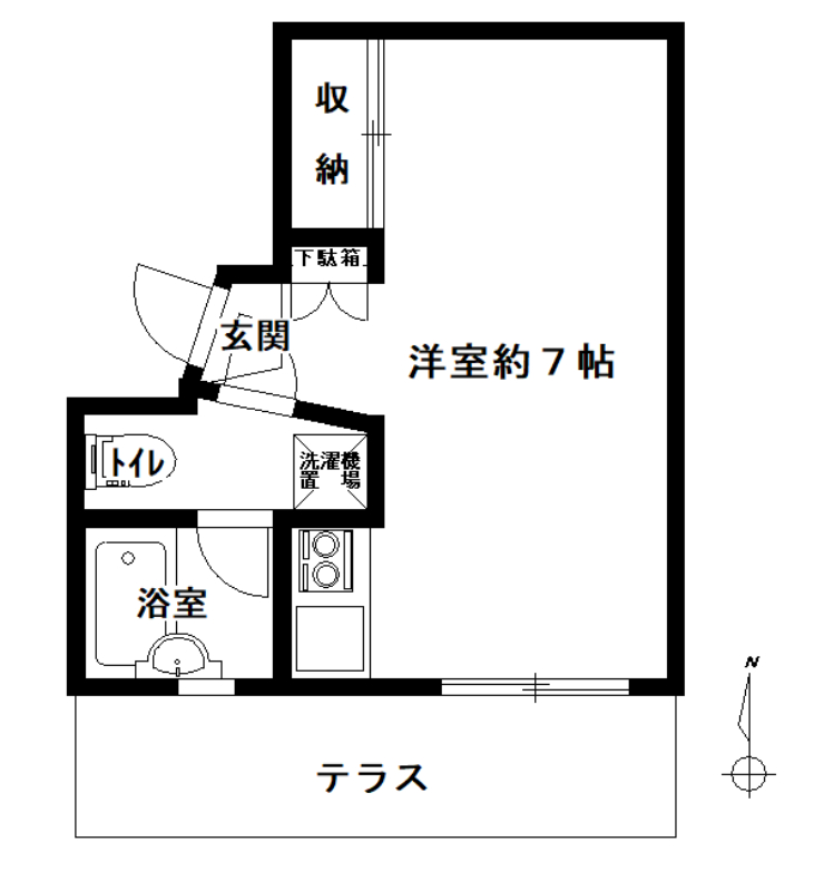 【ヴィラ・エテルナの間取り】