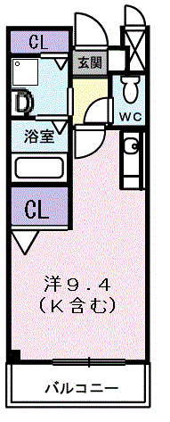 【アーク参番館の間取り】