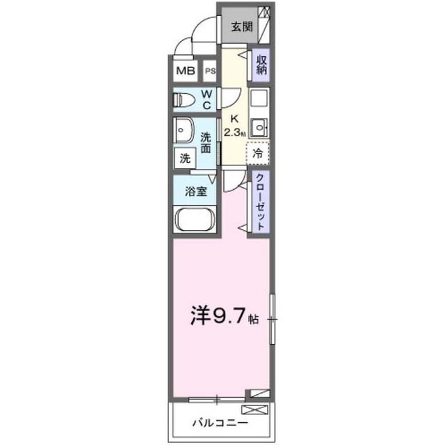 カレントヴィラVIの間取り