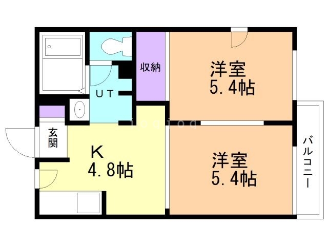 ディアス北天昌寺の間取り