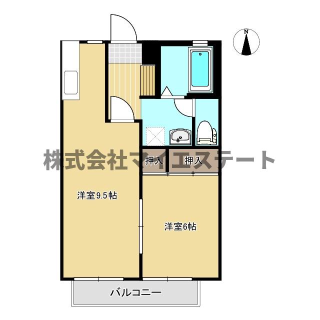 メゾン末廣I棟の間取り