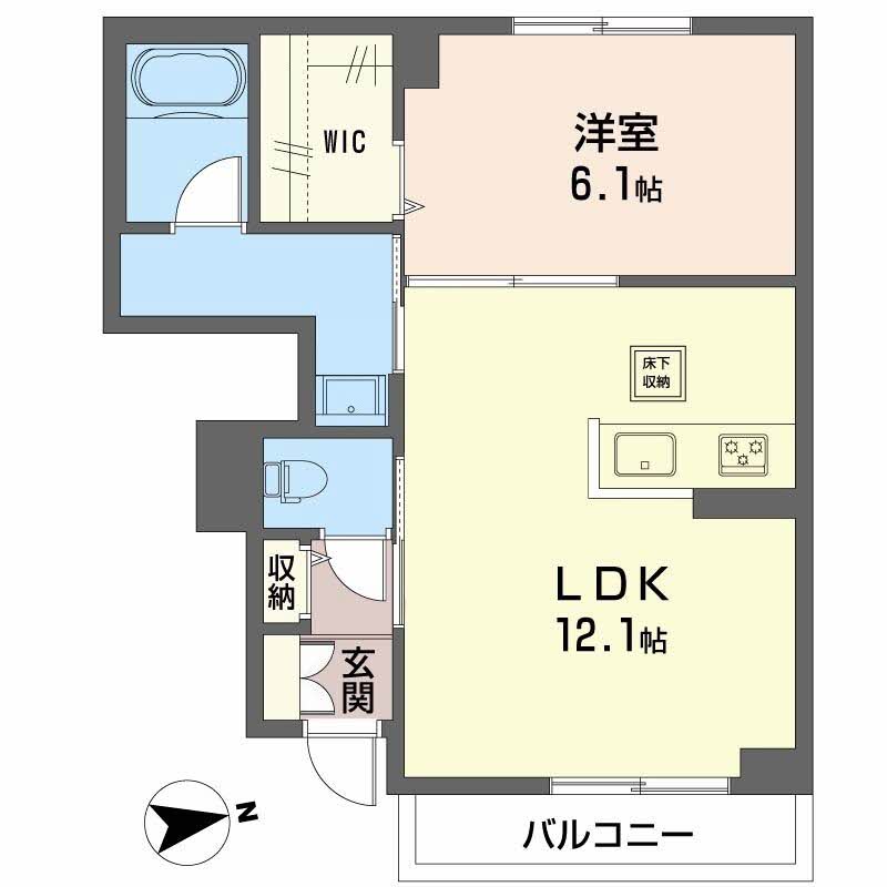 プロヌーブTAKA　C棟の間取り