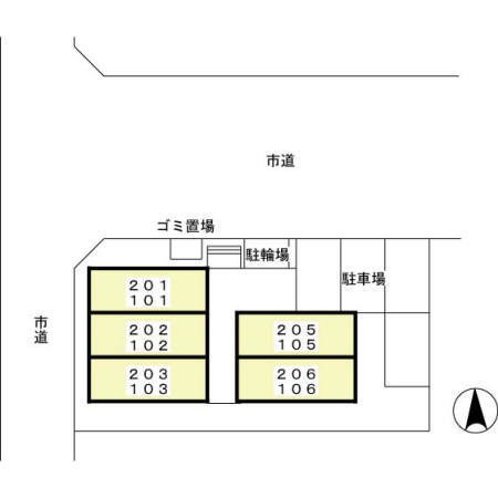 ハミングサイドの建物外観