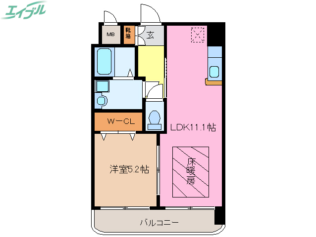 ウィルホンションの間取り