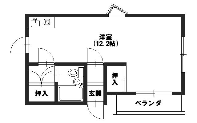 エバグリーンヴィラ小佃の間取り