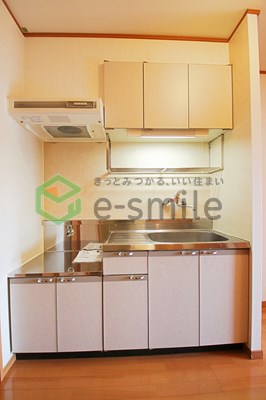 キッチン　収納のためのスペースです