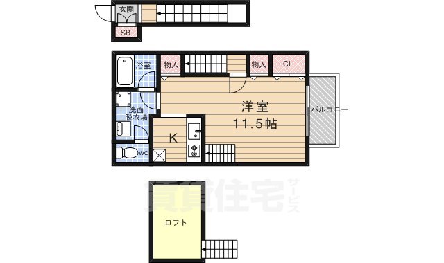 フレディ一条の間取り