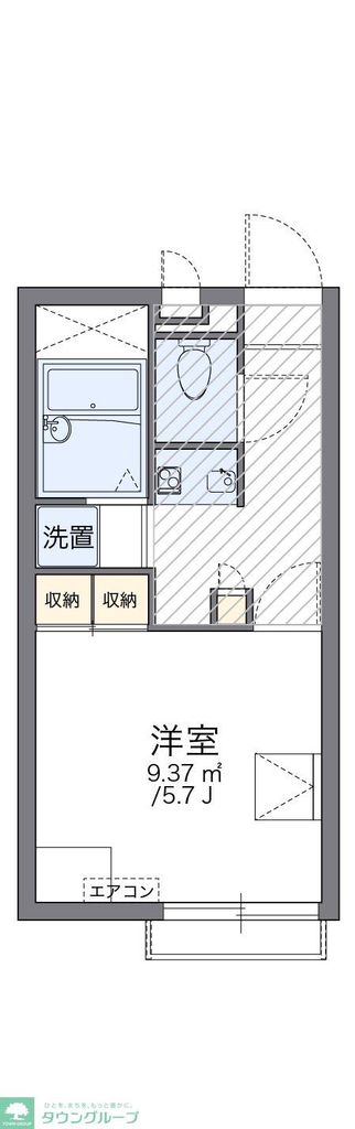 レオパレスセレッソの間取り