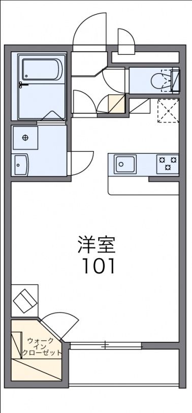 レオパレスあいの間取り