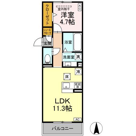 ウィスティリアの間取り