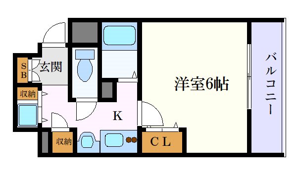 名古屋市東区泉のマンションの間取り